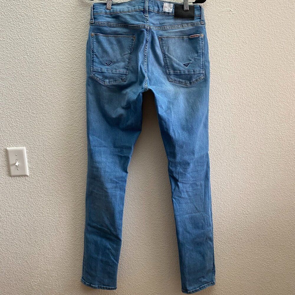 Hudson Jeans Blake Slim Straight Medium Wash Size 31 x 35 Long NM275ZZSA